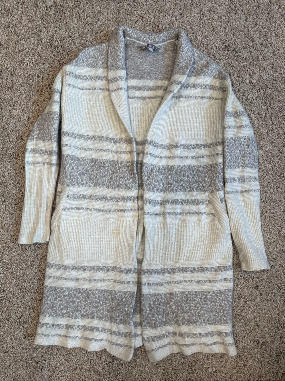 Athleta long cardigan sweater xxs
